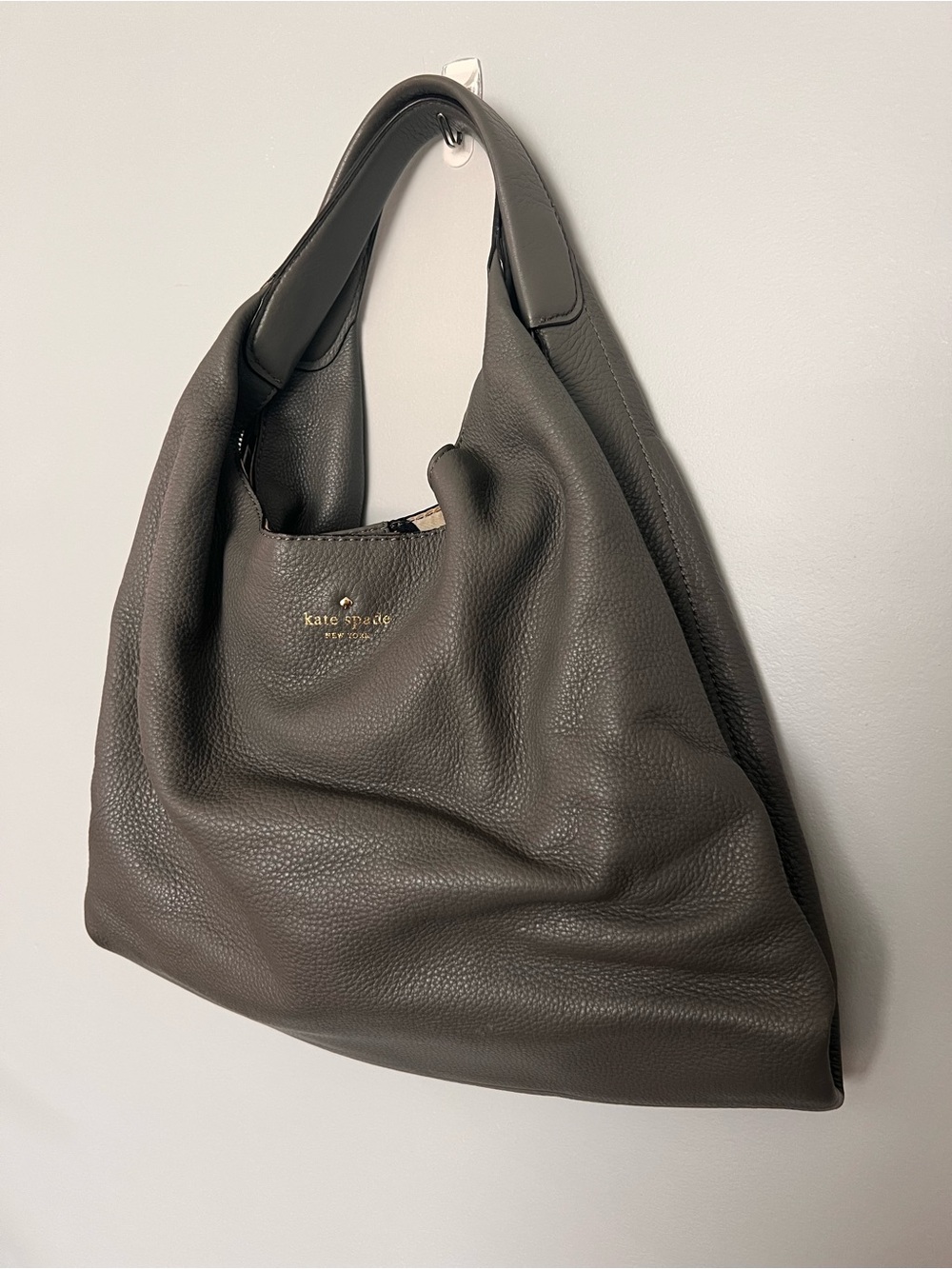 kate spade leather hobo bag